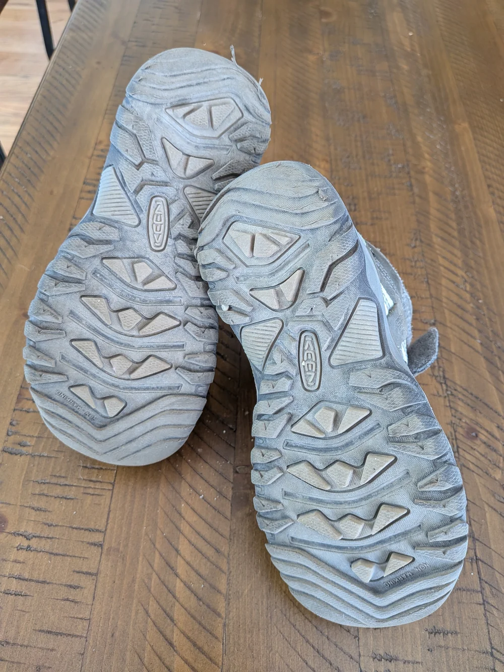KEEN RIDGE FLEX MID WATERPROOF CHILDREN grey/blue tint